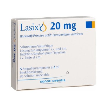 Lasix 20 mg / 2 ml Sanofi
