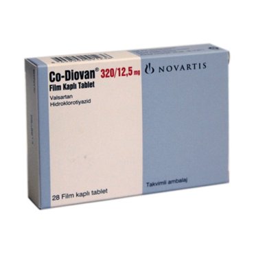 Co-Diovan 320/12.5 Novartis