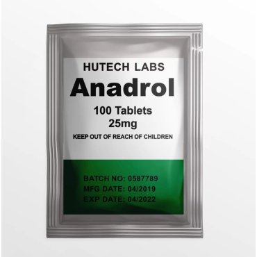 Anadrol 25 mg Hutech Labs